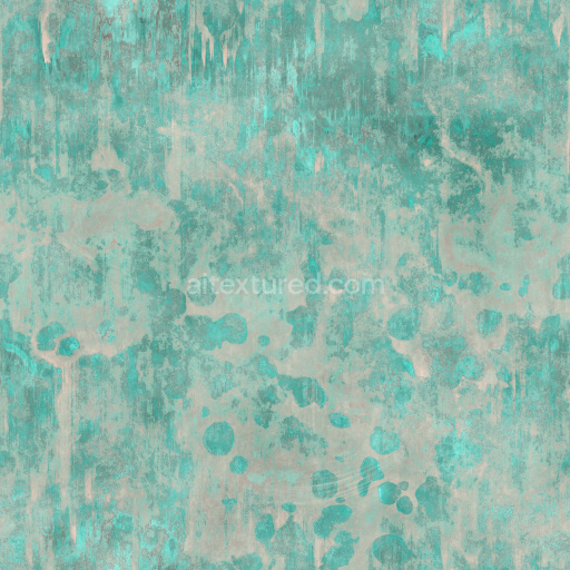 Metal Seamless Pbr Texture Rough Surface Blue