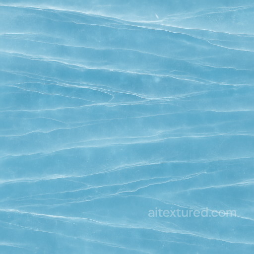 Depicting Blue Ice With Icy Glaze And Ice Layers Stratification seamless Ice PBR texture