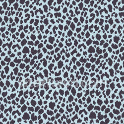 seamless Seamless 3D PBR Texture of Stylized Blue and Black Leopard Print Fabric Pattern texture 8k free download PBR