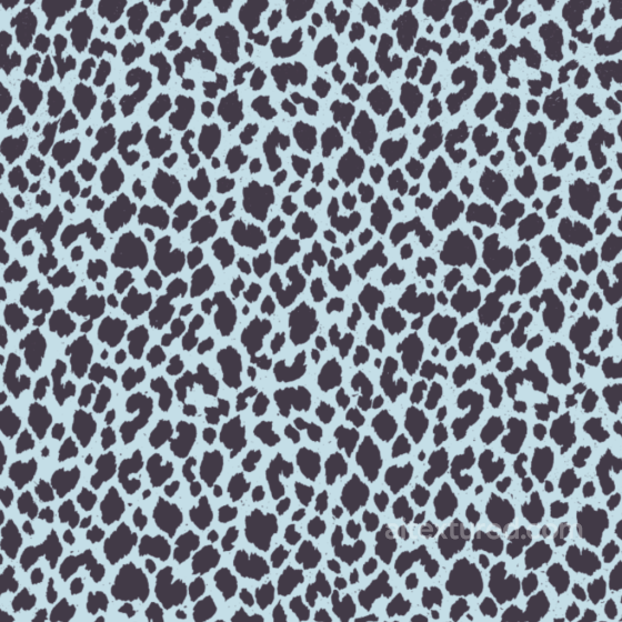 Stylized Blue and Black Leopard Print Fabric Pattern Seamless Texture Leopard Print texture preview