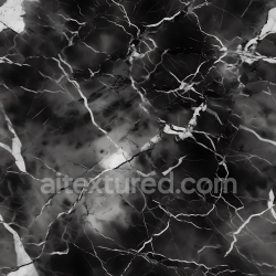 seamless Seamless 3D Black and White Marble PBR Texture with Bold Veins texture 8k free download PBR