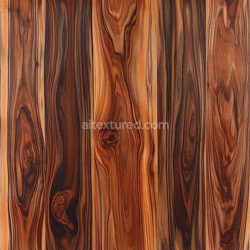 Seamless 3D PBR Rustic Knotty Wood Planks Texture with Rich Grain Contrast