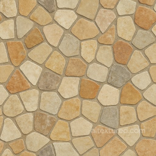 Natural Mosaic Tile Seamless Texture seamless Ceramic-tile PBR texture