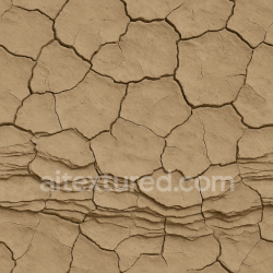 seamless Seamless 3d texture pbr 8k of clay mud with mud crust and sediment layers texture 8k free download PBR