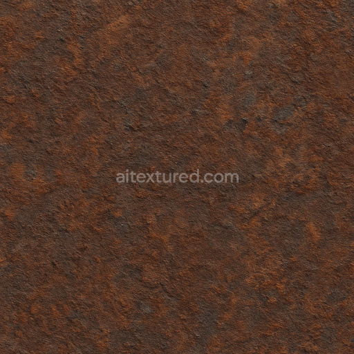 Rough Oxidized Iron Seamless Texture