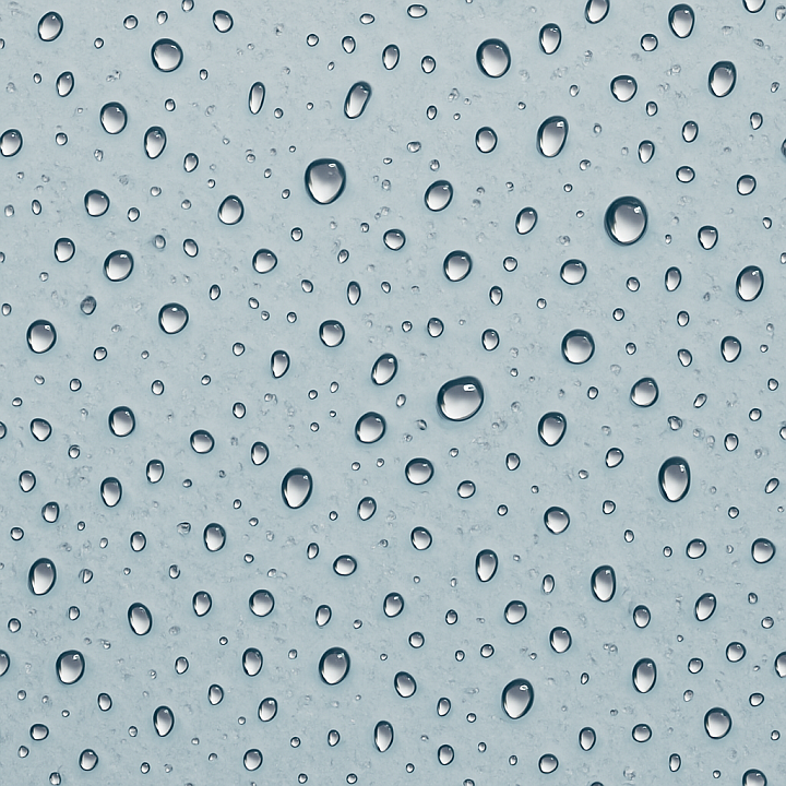 Natural Raindrop seamless PBR texture preview