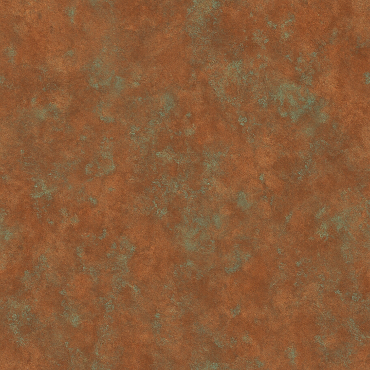 Weathered Copper seamless PBR texture preview