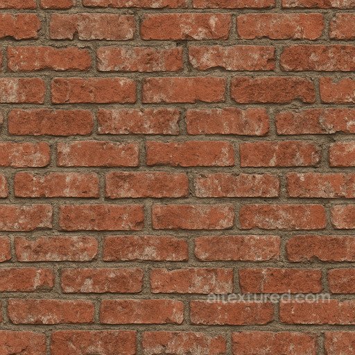 Worn Red Brick Seamless Texture seamless Brick PBR texture