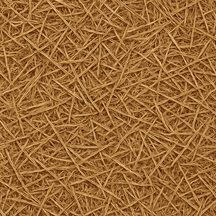Patterned Barn Straw seamless PBR texture preview