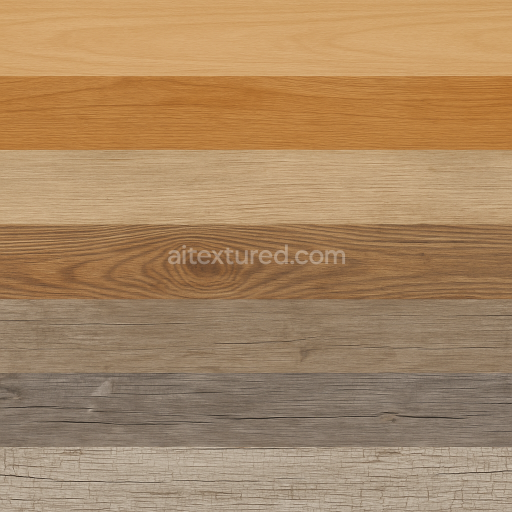 Seamless 3d texture pbr 8k smooth wood surface with varnished finish