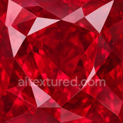 seamless Seamless 3d texture pbr 8k of faceted ruby gemstone with polished reflective facets and vibrant gemstone brilliance texture 8k free download PBR