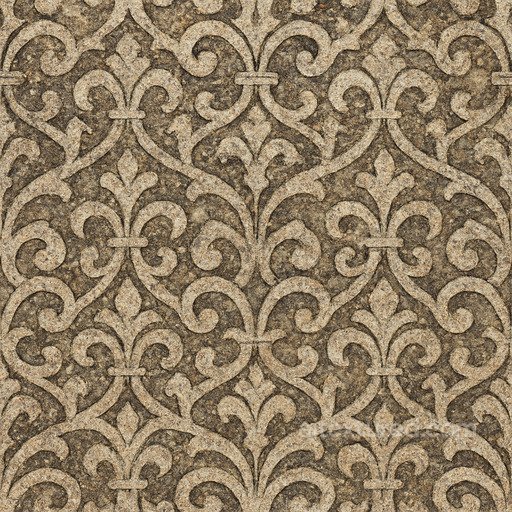 Ornate Granite Seamless Texture seamless Granite PBR texture