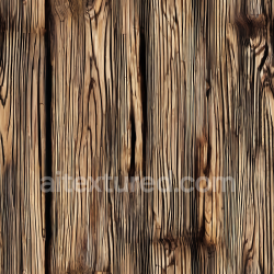 seamless Seamless 3D PBR Charred Wood Planks Texture with Deep Grain and Knots texture 8k free download PBR