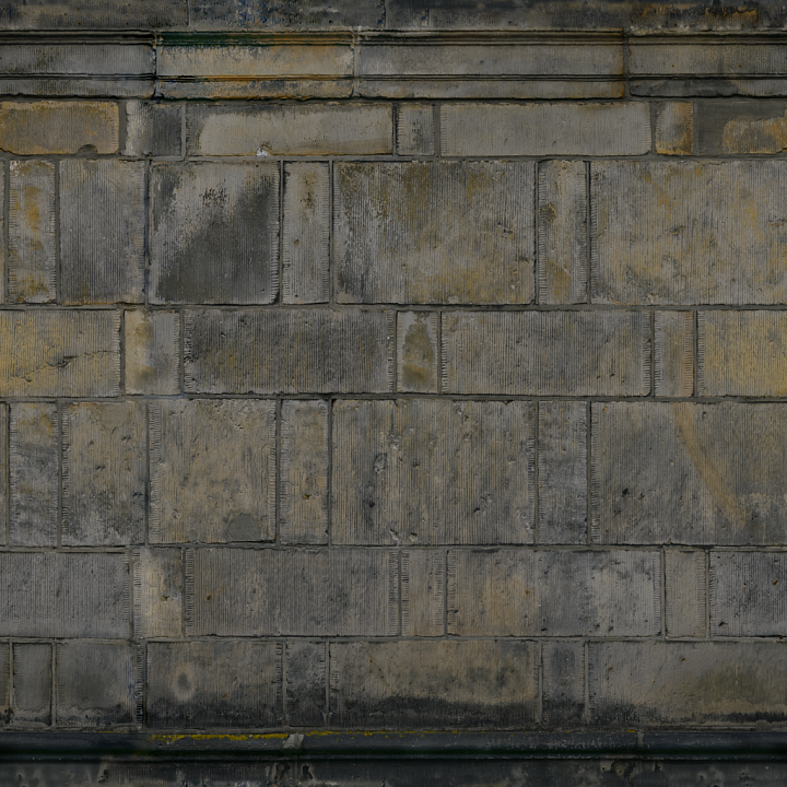 Discolored Blocks Sandstone seamless PBR texture preview