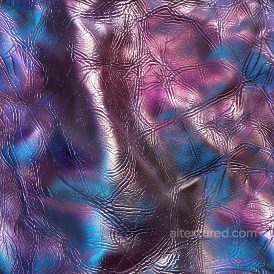 Of Iridescent Cracked Leather With Fine Wrinkles And Glossy Finish Leather texture preview