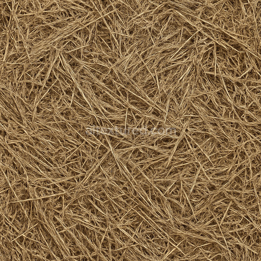 Coarse Dried Grass Seamless Texture
