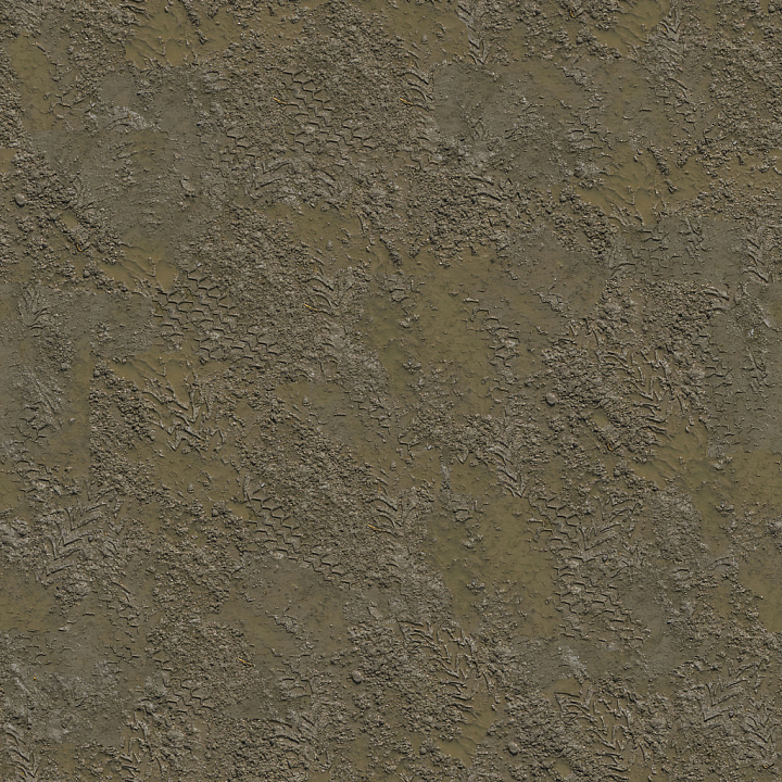 High-Quality Dirt seamless PBR texture preview