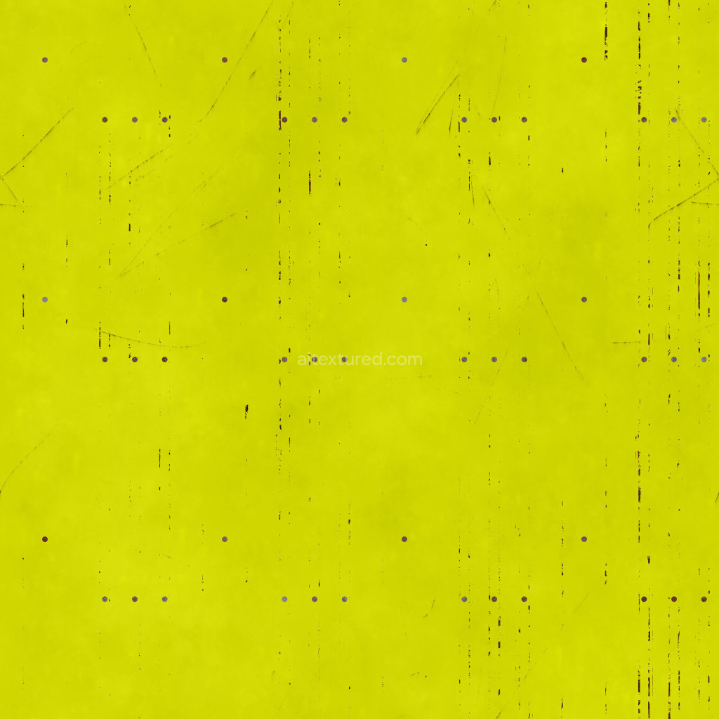 Seamless corrugated steel PBR texture in vibrant color