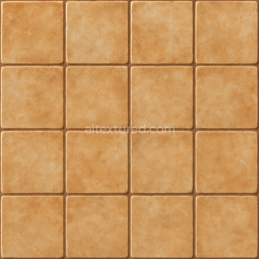 Natural Glazed Ceramic Tile Texture Seamless 1024X1024