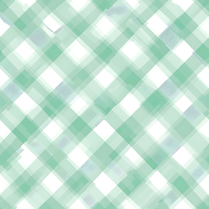 Plaid Patterned Metal with Soft Green Tones seamless PBR texture preview
