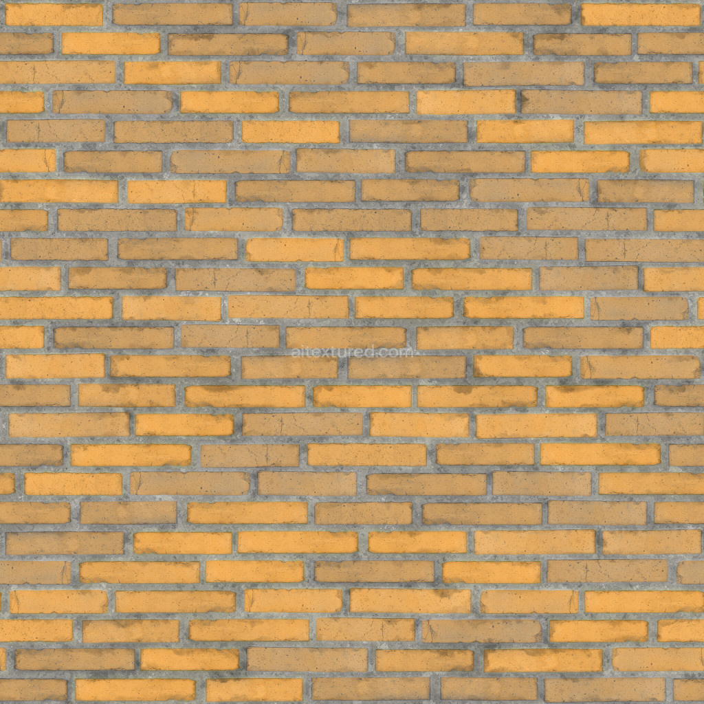 Seamless PBR brick texture with a realistic design