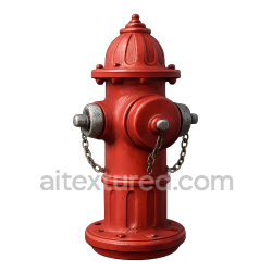 seamless Red Vintage Fire Hydrant texture 8k free download PBR