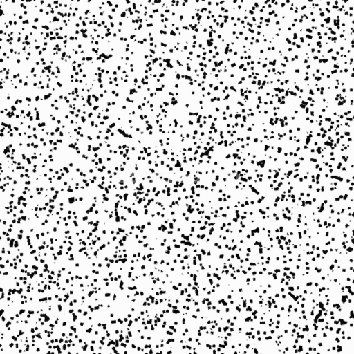 Seamless 3D PBR Texture of Black Speckles on White Surface