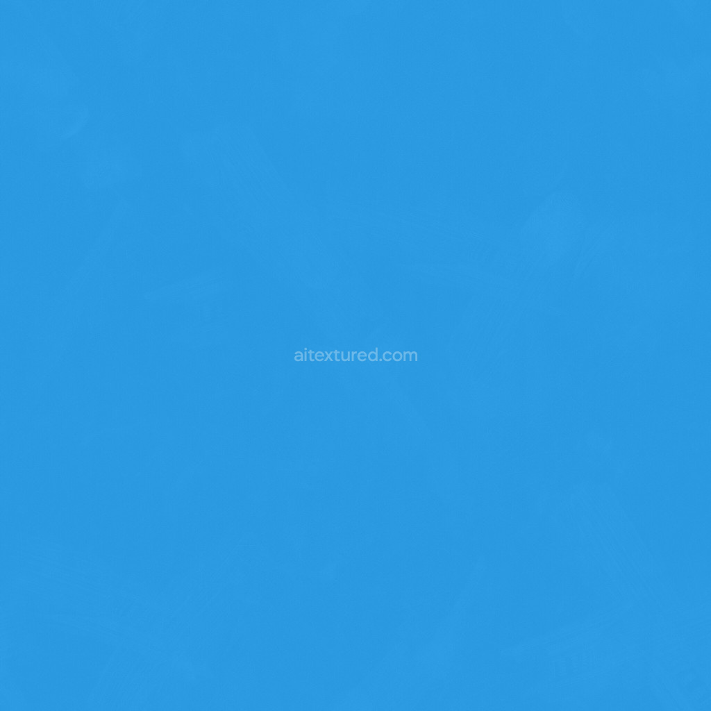 Seamless blue plastic PBR texture for 3D use