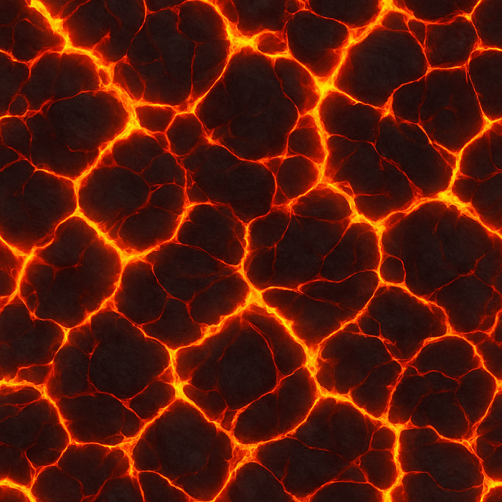 Magma seamless PBR texture preview