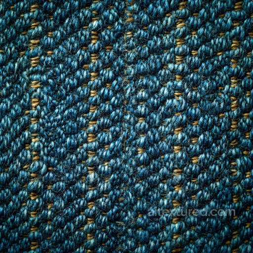 Woven Textile Fabric Texture with Worn Holes and Frayed Threads seamless Denim jeans PBR texture