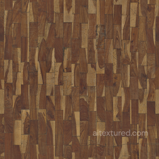 Brown Worn Dirty - Worn Dirty Stained Wood Chipped Varnished seamless Flooring PBR texture
