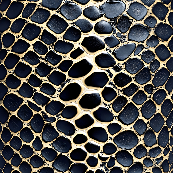 Featuring Detailed Crocodile Skin Scales with Leather-like Surface seamless PBR texture preview