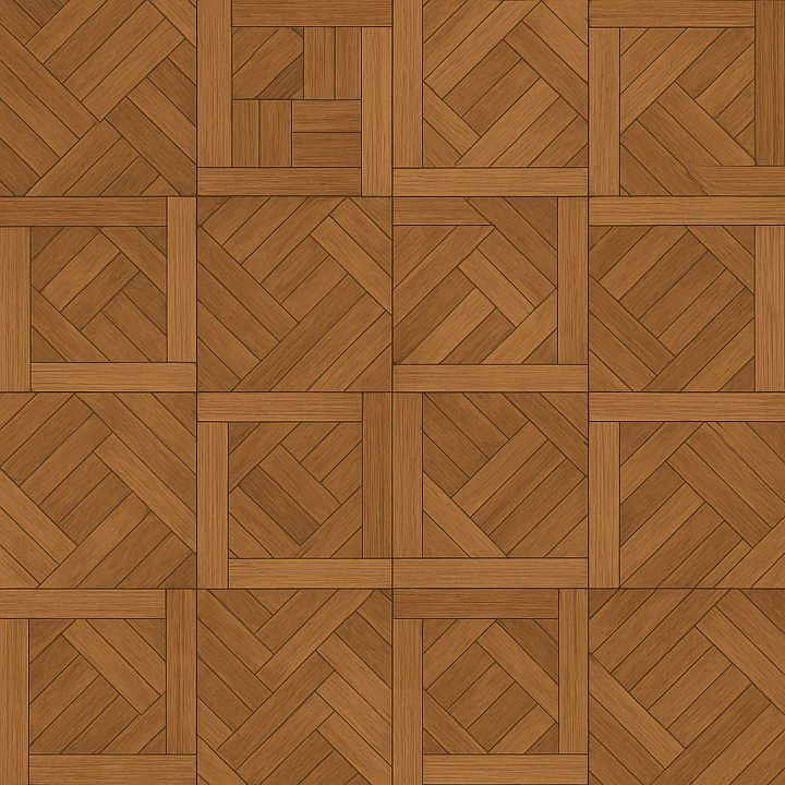 Tiled Parquet Floor seamless PBR texture preview