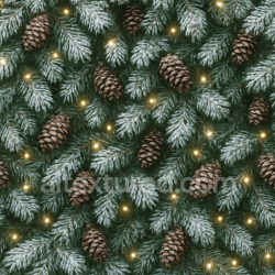 seamless Seamless 3d texture pbr 8k green pine natural holiday foliage texture 8k free download PBR