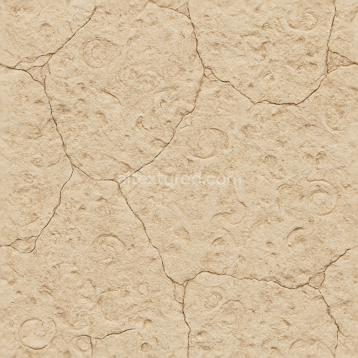 Seamless 3d texture pbr 8k fossil stone surface capturing ancient embedded details