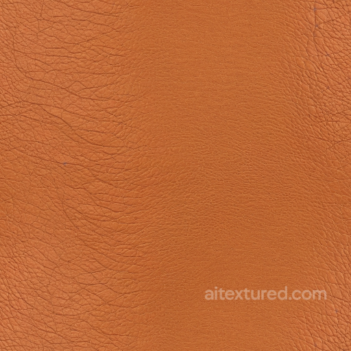 Natural Brown Grainy Leather PBR Texture with Fine Wrinkles and Subtle Roughness seamless Leather PBR texture