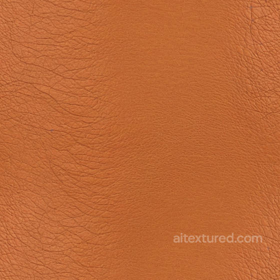 Natural Brown Grainy Leather PBR Texture with Fine Wrinkles and Subtle Roughness Leather texture preview
