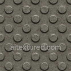 seamless Seamless 3d texture pbr 8k tactile plate with circular bumps on industrial gray metal texture 8k free download PBR