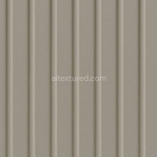 Seamless 3D Texture PBR 8K Ribbed Surface Molded Plastic Matte Finish Durable