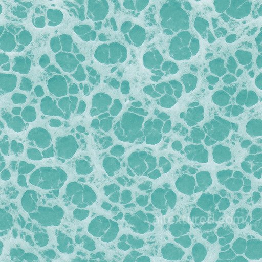 Clean Ocean Foam Seamless Texture seamless Foam PBR texture