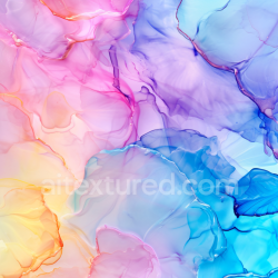 seamless Seamless 3D Alcohol Ink PBR Texture with Pastel Fluid Waves and Translucent Layers texture 8k free download PBR