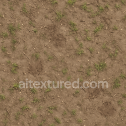 seamless Seamless 3d texture pbr 8k dirt dusty surface with muddy spots and scattered seeds texture 8k free download PBR