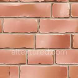 seamless Seamless 3D Cracked Red Brick Wall PBR Texture with Subtle Fractures texture 8k free download PBR