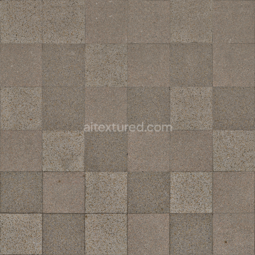 Concrete Pavement — Concrete Sidewalk Urban Pavement Street Cityscape — PBR seamless 3D texture