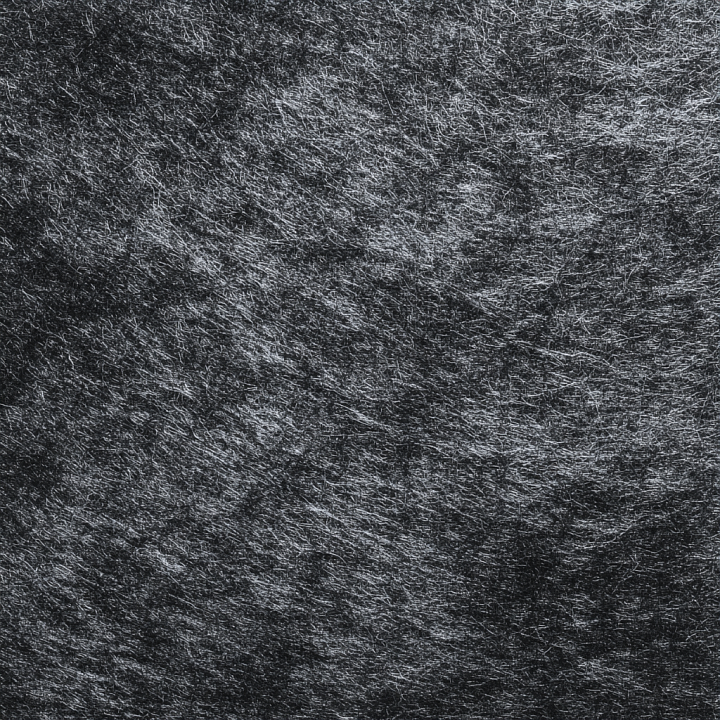 Felt Featuring Dense Charcoal Wool-Like Fibers seamless PBR texture preview