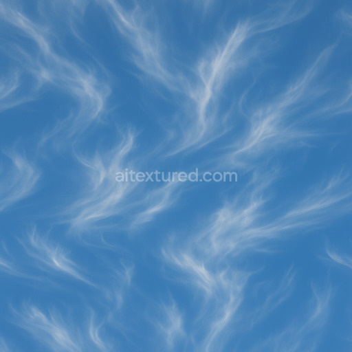 Clear Cirrus Seamless Texture