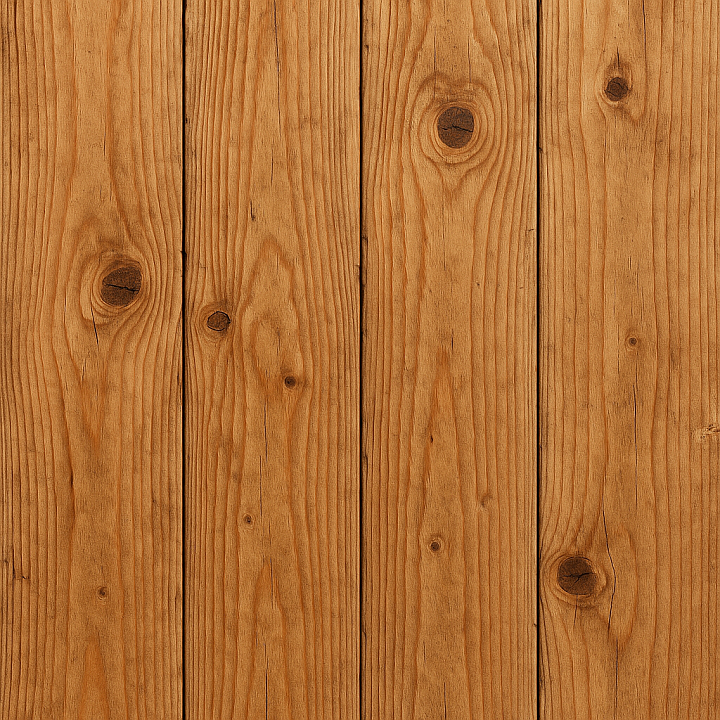 Pine Boards Knotty Rustic Wood seamless PBR texture preview