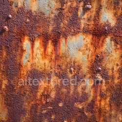 seamless Seamless 3D PBR Rusty Metal Texture Featuring Detailed Cracks, Pits, and Weathered Surface texture 8k free download PBR