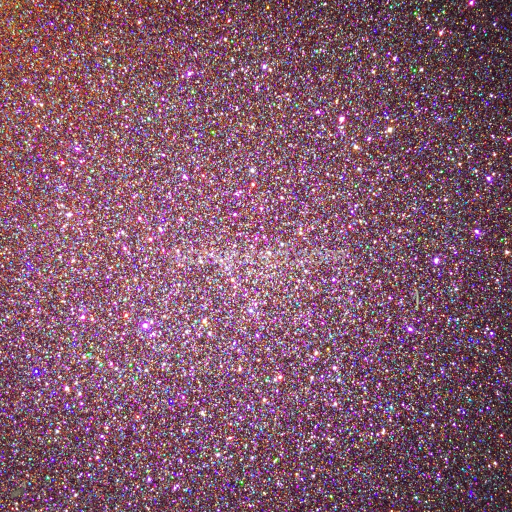 Seamless 3D PBR Texture of Multicolor Fine Glitter Sparkles