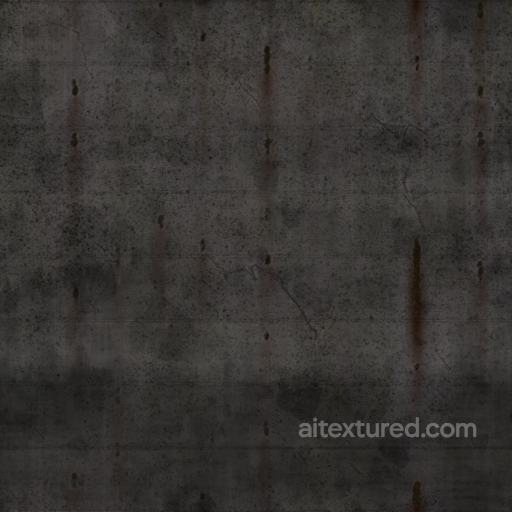 Aged Concrete Damaged Rebar Wall Worn - Seamless PBR Texture seamless Concrete PBR texture